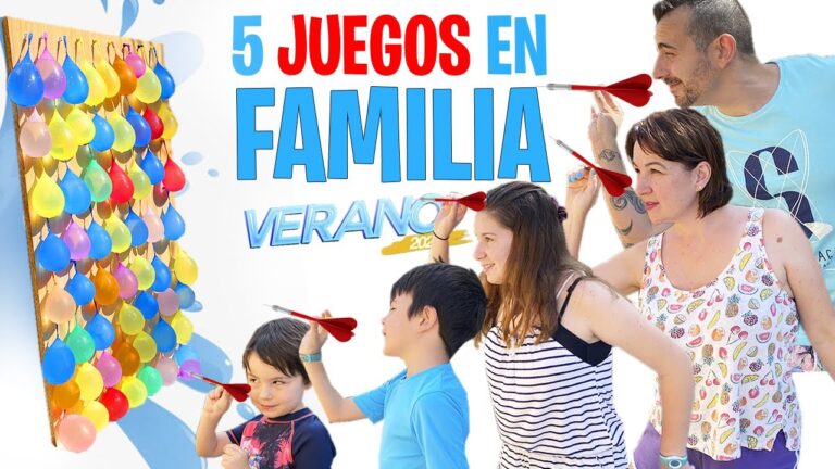 Divertida diversión acuática para toda la familia