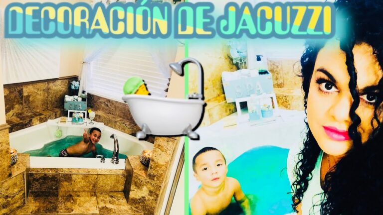 Decora tu entorno de jacuzzi de forma óptima y elegante