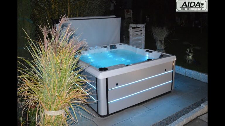 El placer de la hidromasaje: relajación en la piscina